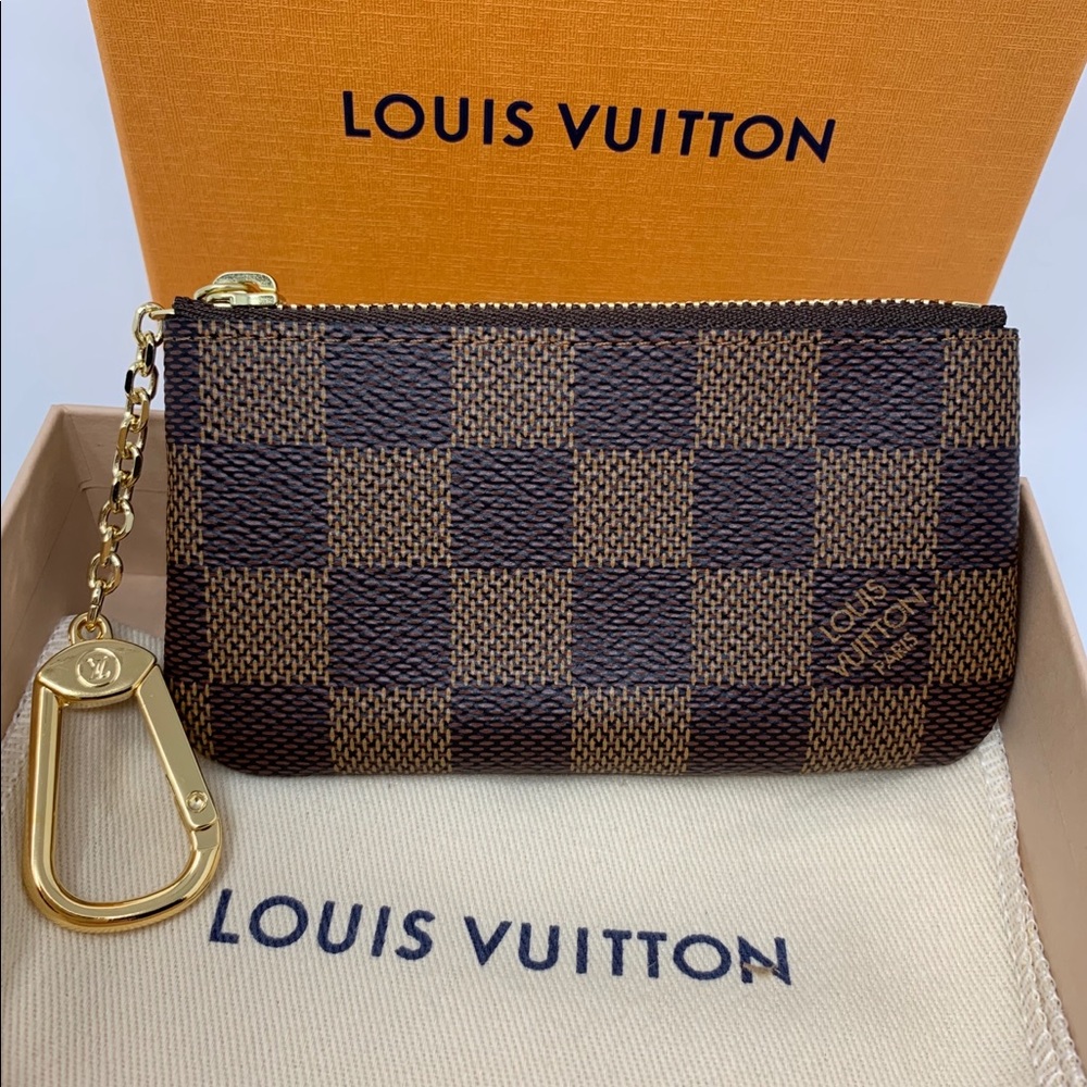 Louis Vuitton Damier Ebene Key Pouch - Picture 4 of 10